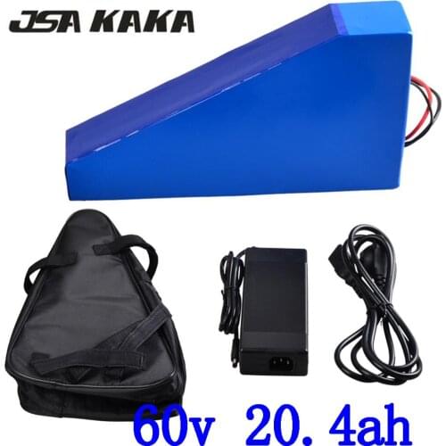 60V electric scooter battery 60v 20AH electric bicycle battery 60v 20ah lithium battery use LG cell with 67.2V 5A charger