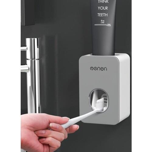 Toothbrush Holder Automatic Toothpaste Squeezer Dispenser For Toilet Home Bathroom Accessories Sets Hot New 2020 E0870