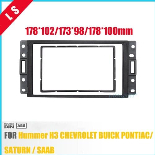 LONGSHI Double Din Top Quality Car Frame Radio Fascia for CHEVROLET / HUMMER H3 / BUICK / PONTIAC / SATURN / SAAB 97X 2DIN