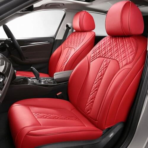 Custom cowhide car seat cover for Mercedes Benz ML GLA GLK GLE S E G 350 55 500 Class auto Seat Covers accessodries car stickers