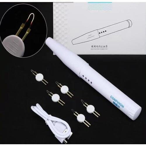 Beauty plastic surgery ophthalmology coagulator hemostatic pen cautery rechargeable double eyelid surgery instrument tool