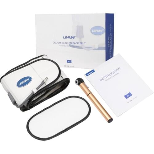 LEAMAI Lumbar Support Lower Back Brace Stretcher Lumbar Traction Device Decompression Back Belt Waist Support Belt