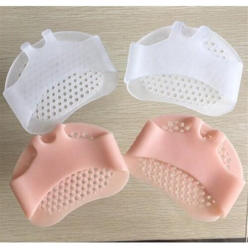 Hot 300pair/lot Silicone Forefoot Metatarsal Pads Pain Relief Orthotics Foot Massage Anti-slip Protector High Heel Elastic