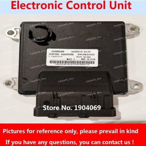Engine Computer Board B6000988 28381858 1.128321115 3600010-G120 MT22 ECU B6001063 28457162 3600010-G74 For Changan ounuo Car