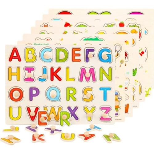 New Montessori Digital Educational Wooden toy 3D Puzzle Wooden Mathematics Jigsaw Brain Training Intellectual Learning Toy
