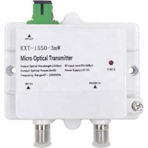 Manufacturer Pricing 1310 1550nm Transmission Distance 10km Fiber Fiber Mini Optical Transmitter 10mW/ Micro 15500nm transmitter