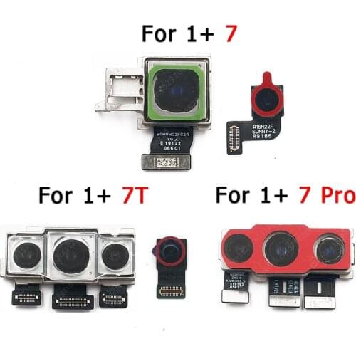 Original Rear Front Camera For OnePlus 7T One Plus 7 Pro Small Back Selfie Backside Frontal Facing Camera Module Spare Parts