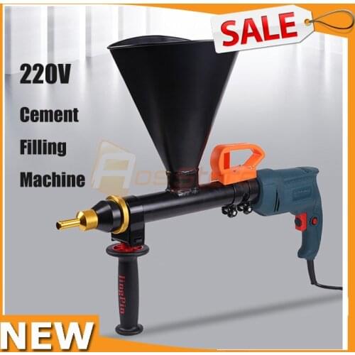 220V 850W Cement Filling Caulking Gun Electric Gap Filler Glue Putty Filling Gun Lime Grout Mortar Filling Gun