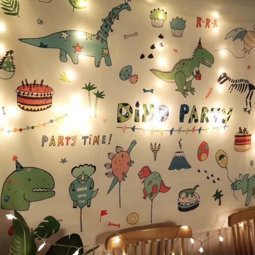 Hanging Cloth Wall Decor Background Bedroom Oversized Dinosaur Ins Nordic Sofa Decoration Tapestry Rental House Renovation