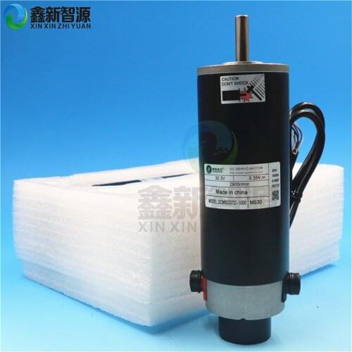 Solvent Printer DC Servo Motor DCM50207D-1000 MS30 for eco-solvent printer 0.35Nm 2900r/min 2.90A 30.3V servo motor Leadshine