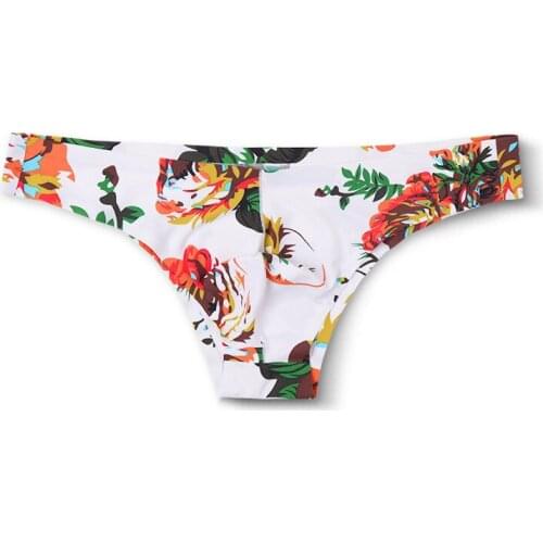 Mens Shorts Underwear Silk Briefs Family Sexy