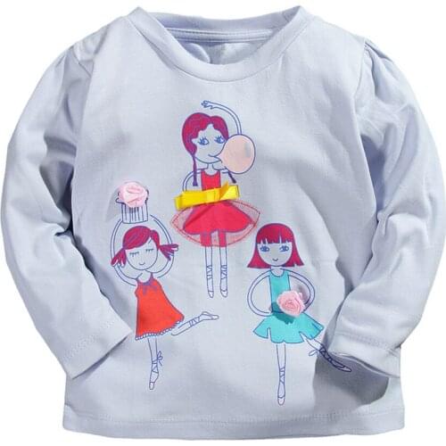 Spring Autumn Baby Clothes Boys Girls T-shirt 100% Cotton Kids Tees Boy Girl Long Sleeve T-shirts Children Jacket Tops Clothing