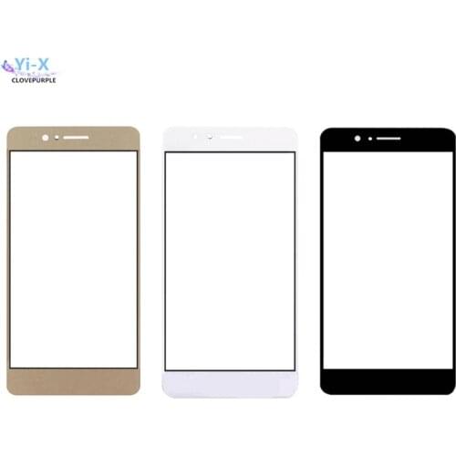 10pcs/lot For huawei Honor 8 Touch Screen Glass Lens (No Digitizer) Front Outer Glass Lens Replacement Parts