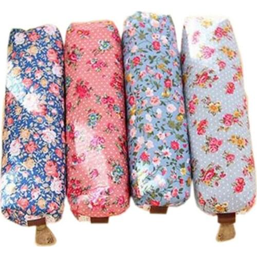4pcs Retro Flower Floral Lace Pencil Pen Case Cosmetic Makeup Bag Zipper Pouch Purse