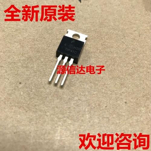 5PCS Triode TIP41C NPN 6A/100V TO-220 pair transistor TIP42C NPN power transistor