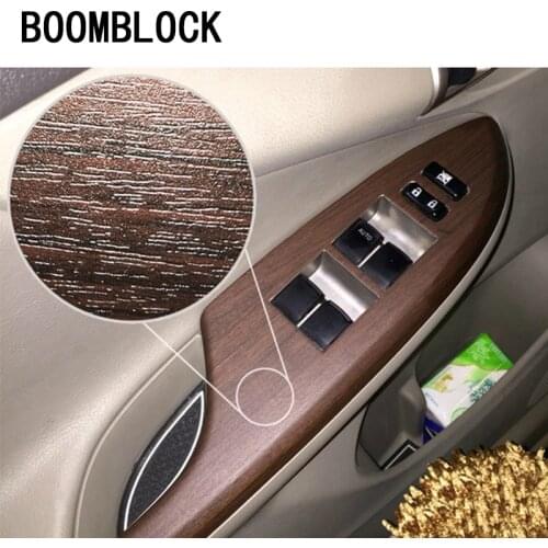 30*100cm DIY Car Styling Wood Stickers For Opel Astra J H Skoda Octavia Nissan Qashqai Kia Ceed Sorento Home Office Accessories
