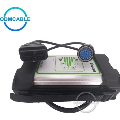 Excavator truck diagnostic scanner vocom auto diagnostic tool OBD II 16 pin cable vocom construction equipment diagnosis scanner