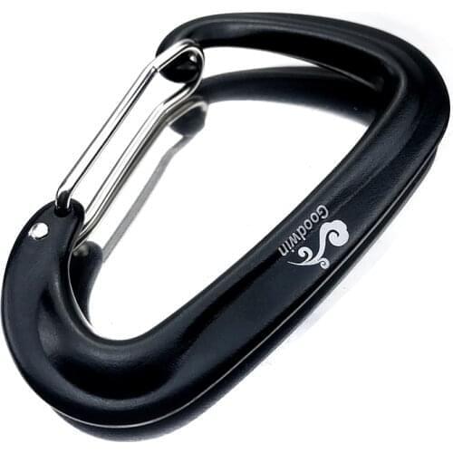 12KN Light Weight Portable Hammock Aluminum Alloy Carabiners and hooks for Outdoor Camping,travelling hammock