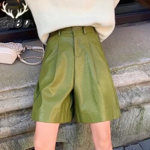 Женские кожаные брюки GJBD China At AliExpress