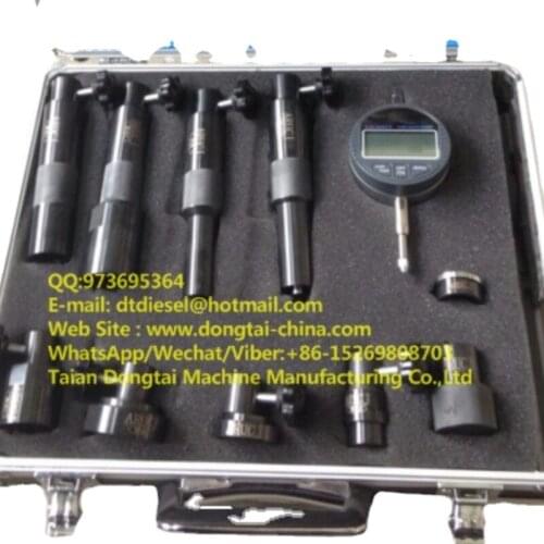 Common rail injector valve measuring tool