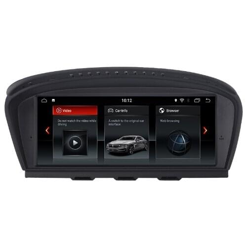 Kd-8806 Klyde 8.8 inch wide screen android 9.0 car radio for E60 2009-2010 audio support voice control SWC BT radio