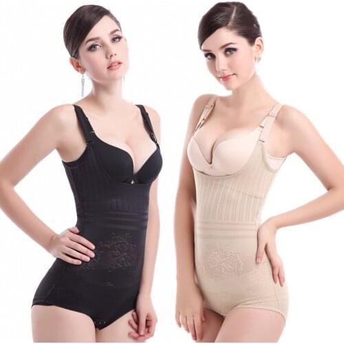 Body Shaper Women Bodysuit Slimming Waist Trainer Shapewear Butt Lifter Chest Enhancing Postpartum Belly-up Sexy Lingerie Corset