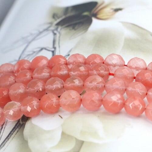 Hot Pink watermelon tourmaline 10mm round loose beads 15" DIY women jewelry making design gift wholesale