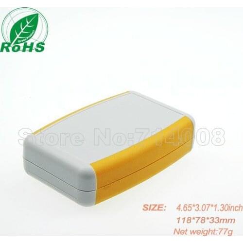 Small ABS Electrical Plastic Box With Battery Mounting Space 118*78*33mm 4.65*3.07*1.30inch 1pcs/lot