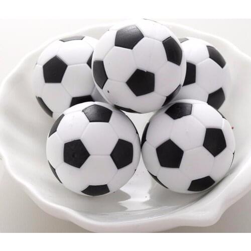 New 4pcs 32mm Plastic Foosball Table Football Ball Durable Table Game Football Accessories P0Q2