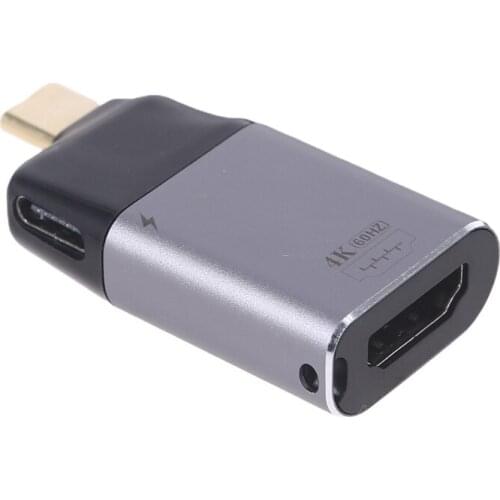 Durable Tablet Accessories Type C to -HDMI Converter Cellphone Charging Plug Digtal Product Accessories