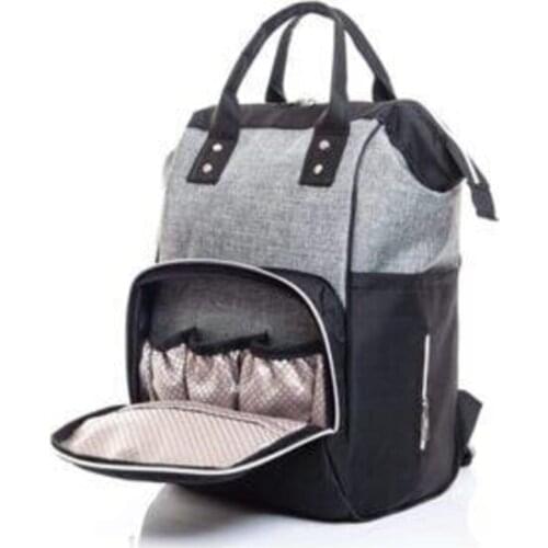 Mother Baby Care Backpack Multi-Compartment Waterproof Convenient Carry Doağal Material Hanger Bracket Shoulder and hand