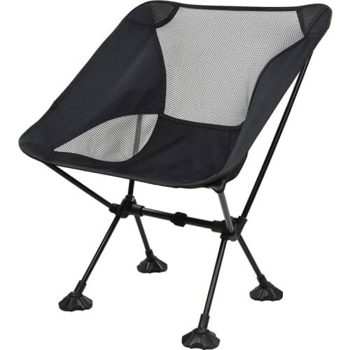 Camping Chairs Breathable Mesh Chair with Anti-Sinking Wide Feet Compact Folding Backpacking for Outdoor Camp Picnic