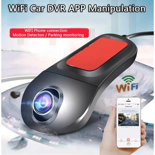 FHD 1080P Night Vision Novatek 96655 Car Dash Camera 170 Degree Video WiFi Dashcam Recorder Hidden Mini Car DVR Registrator