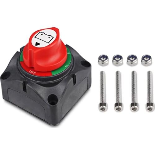 On Off Car Boat Battery Isolator Disconnected Cut Off Switch Truck Vehicle Yacht Car Battery Switch Marine 12V/24