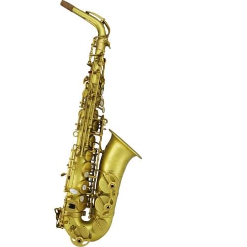 High Grade Professional/Classic structure/Yellow shell color/Unlacquer/Alto Saxophone for Jazzman