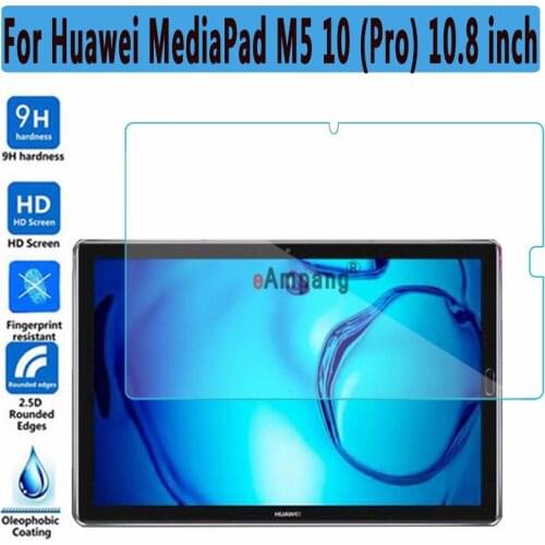 Premium Tempered Glass for Huawei Mediapad M5 10 Pro 10.8 Screen Protective Film Tablet Screen Protector for Huawei M5 10 Pro