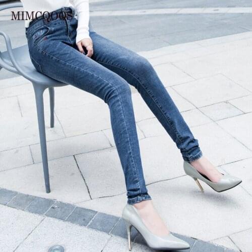 170cm Tall Women Pencil Pants Extended Pants High Waist Jeans Buckle 175cm Female 180cm Plus Size Ripped Jeans for Women