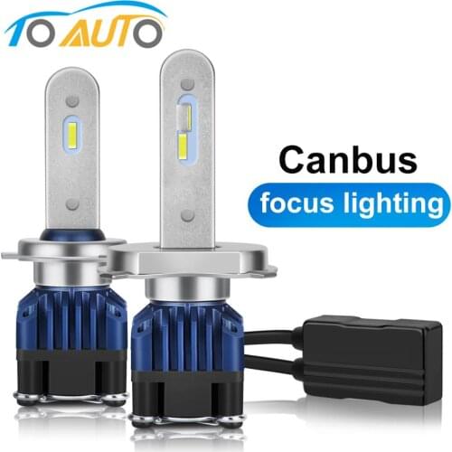 2pcs H1 H4 H7 H11 HB3 9005 HB4 9006 LED Headlight Car Headlamp 5500K 12V Bulbs