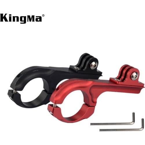 KingMa For Diameter 30-31.8mm Bike Handlebar Mount Aluminum Holder For Gopro 5/4/3+/3/2/1 Xiaomi Yi 2/4K Sjcam SJ7000 Accessorie