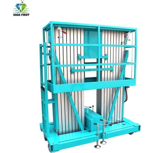 Aluminium Alloy Hydraulic Electric Power aerial work platform scissor lift table