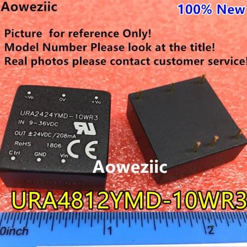 Aoweziic URA4812YMD-10WR3 URA4812YMD-10W New Original DIP Input: 18-75V Dual Regule Output: +12V 0.41A,-12V -0.41A DC-DC Isolate