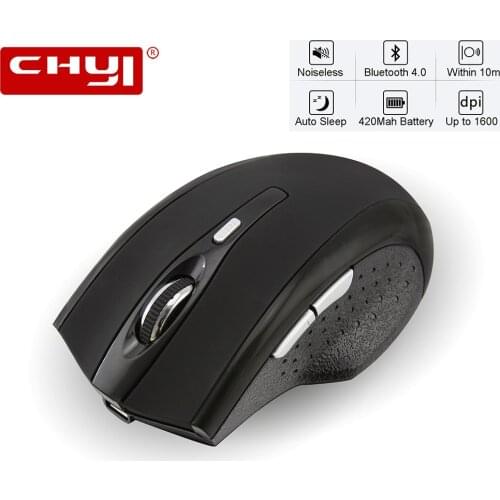 Wireless Mouse Bluetooth Mouse 3.0 1600dpi Adjustable Ergonomic Gamer Mice Rechargeable Mute Mouse With Wrist Rest Mouse Pad