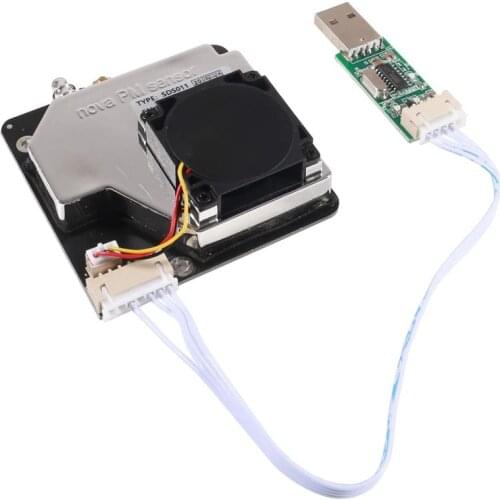 Newest SDS011 PM Sensor High Precision PM2.5 Air Quality Detection Sensor Module Super Dust Sensors Digital Output For Arduino