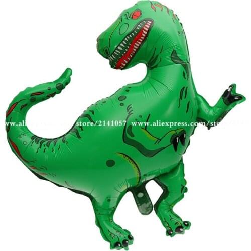 1pcs Giant Dinosaur Foil Balloons Party Inflatable Air Walkers Balloons Photo Prop KidsToy For Kids Birthday Party Decorative