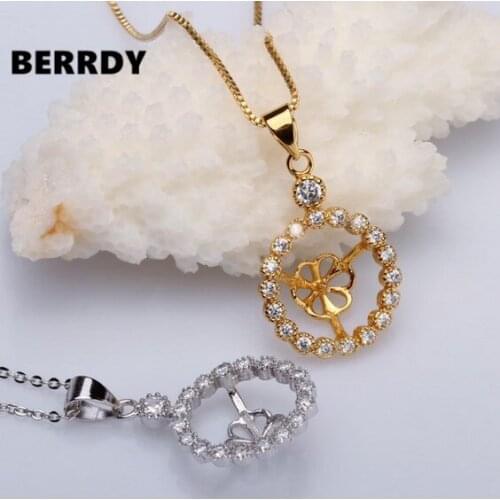 HOT Fashion Popular European Style Pearl Pendant Mountings, Pendant Findings, Pendant Settings Jewelry Parts Fittings