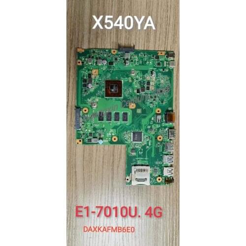 Modesboard X540YA for ASUS Notebook D540Y DAXKAFMB6E0 CPU E1-7010U 4Gram 100% tested for delivery before shipment