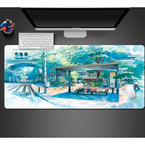 Natural Popular Cartoon Mouse Pad High Quality Super Cool Laptop Rubber Washable Customizable Mousepad For Large Families Mats