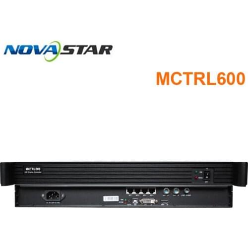 Novastar MCTRL600 controller with nova msd600 sending card 4 ports big sender card for led rental event large display
