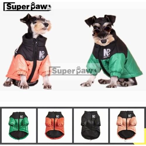 New Pet Dog Winter Warm Coat Jacket For Small Medium Dogs Doberman Schnauzer French Bulldog Pug Hoodie Clothes BNC09