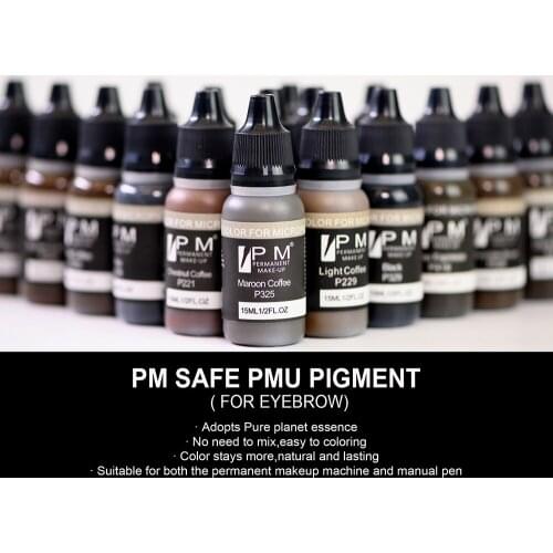 PM Micropigment Permanent Makeup Pigment Tattoo Ink